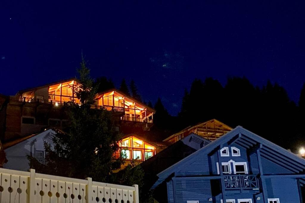 Vue Panoramique Sur Les Montagnes Plein Sud - T2 Skis Aux Pieds, Piscine & Spa Флен Экстерьер фото
