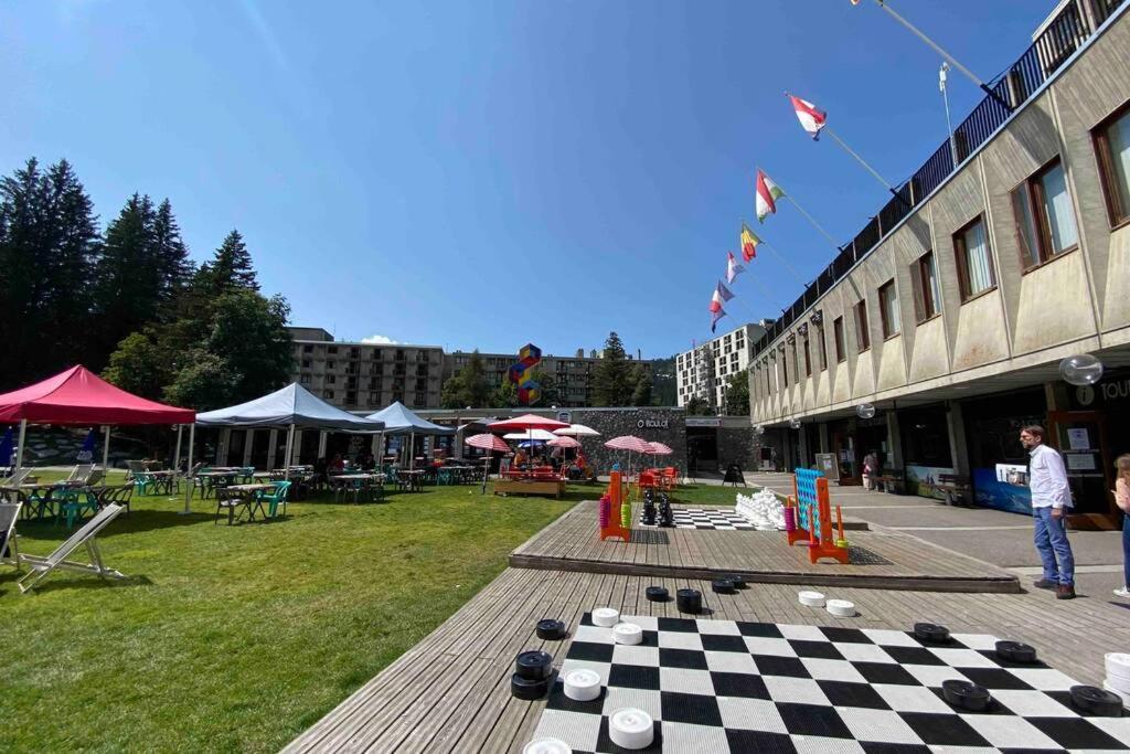 Vue Panoramique Sur Les Montagnes Plein Sud - T2 Skis Aux Pieds, Piscine & Spa Флен Экстерьер фото