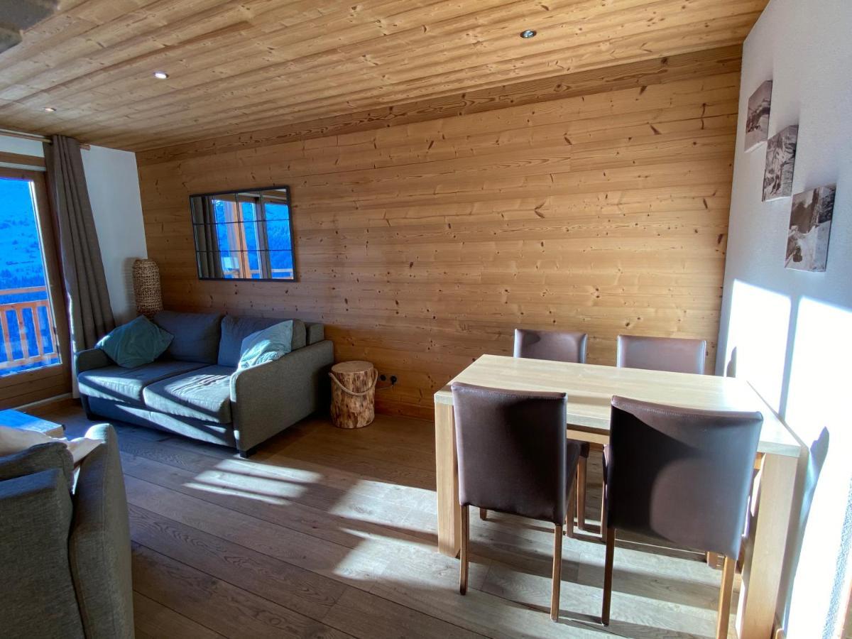 Vue Panoramique Sur Les Montagnes Plein Sud - T2 Skis Aux Pieds, Piscine & Spa Флен Экстерьер фото